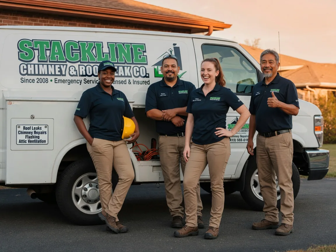 Chimney flashing repair company in Henriette, MN